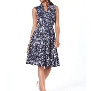 Charter Club Nautical Print Dress